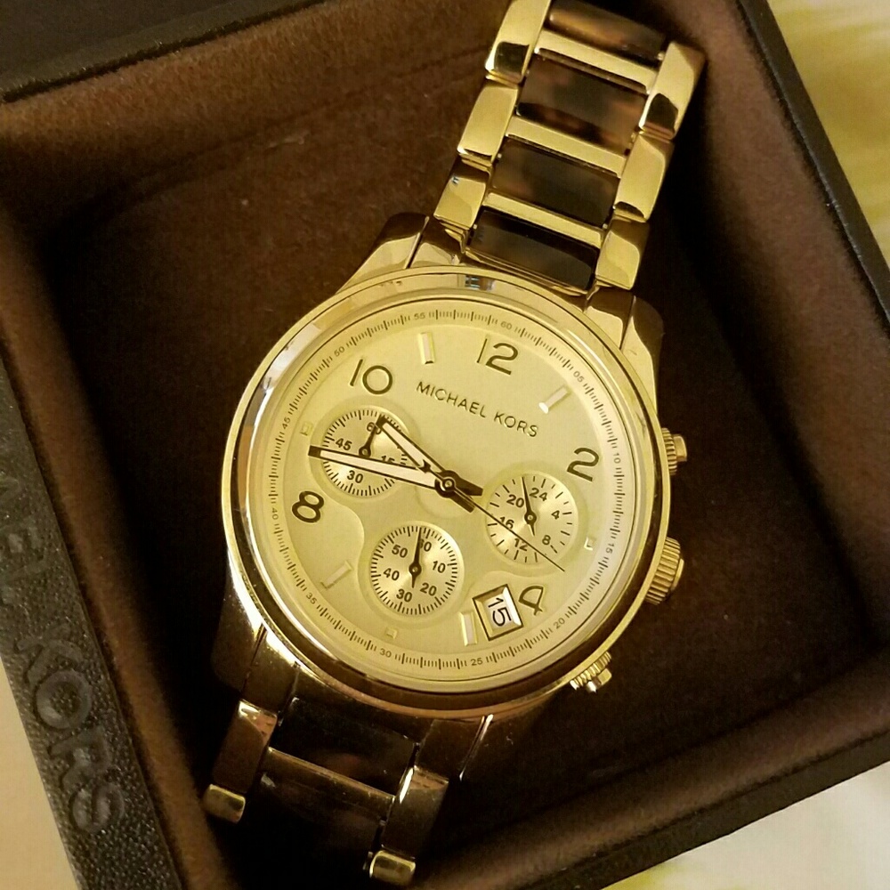 Michael Kors Watch Gold/Brown